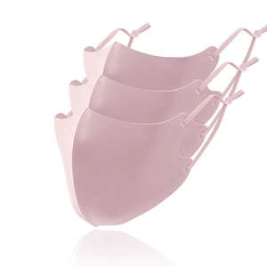 Masques faciaux confortables Masques en coton à ions d'argent de couleur unie Masque facial personnalisé Logo Couleur Masques faciaux réutilisables lavables - Product Image 4