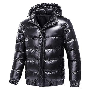 Veste matelassée North personnalisée de haute qualité Keep Black Face Veste matelassée North pour hommes Veste matelassée d'hiver - Product Image 4