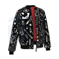 Chaqueta Bomber de béisbol de invierno de estilo callejero para hombre y mujer, con cremallera completa, respetuosa con el medio ambiente, transpirable, con parte delantera deportiva