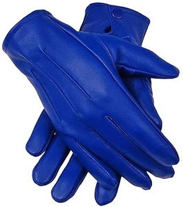 Gants en cuir de mode personnalisés de haute qualité pour hommes Gants de conduite souples en cuir de vachette d'origine Saison d'hiver Gants de golf similaires en PU - Product Image 1