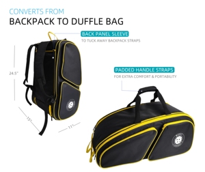 Top Tendance Sac De Raquette De Padel De Sport Personnalisé En Gros Étanche Padel Plage Néoprène Sac Pickleball Tennis Raquette Sacs - Product Image 4