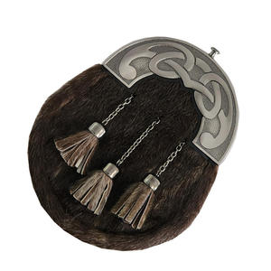 Fourrure de lapin sur mesure de haute qualité Sporrans fonction réglable avec Logo personnalisé nouveau Service de gros Sporran écossais - Product Image 3