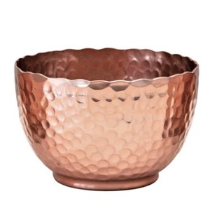 ชามโลหะเคลือบเงาแบบโบราณตั้งโต๊ะกลางโต๊ะรับประทานอาหารทำจากทองแดงขัดเงาเป็นมิตรกับสิ่งแวดล้อมดีไซน์ใหม่สำหรับตกแต่งสลัดผักอาหาร - Product Image 5