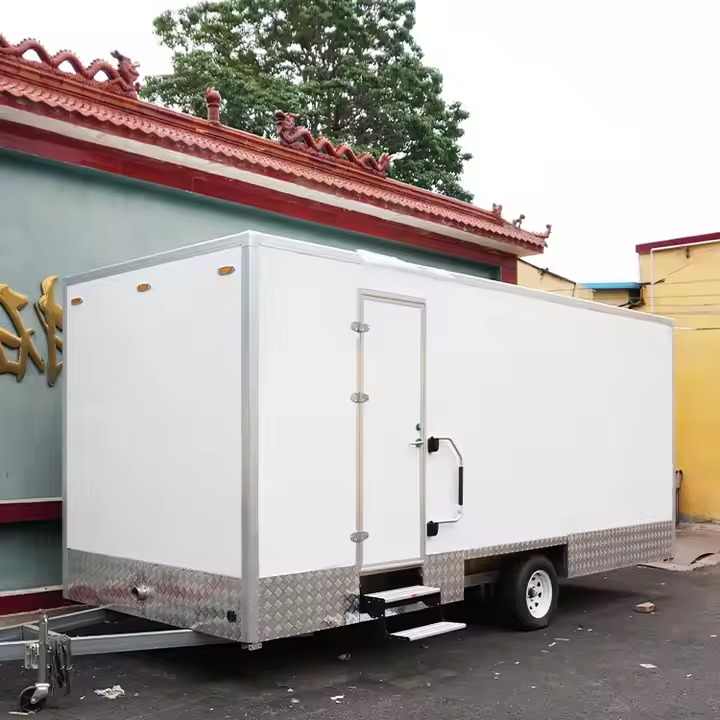 Prefab Studio House Portable Container Toilet Mobile Toilet Trailer