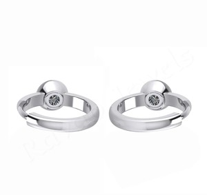 RJE02 personalizado 4mm S925 plata esterlina clásico corazón patrón pendientes sólido 925 Plata CZ aro boda elegante regalo para mujeres - Product Image 6