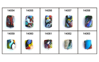 Dernières perles de verre Murano et Millefiori au design unique pour la fabrication de bijoux