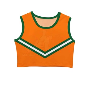 Nuevo Uniforme de Animadoras con Diseño Juvenil de Colores Brillantes, Material Suave y Transpirable, Flexible y Ligero - Product Image 3