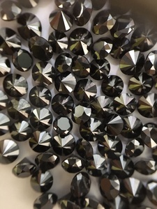 Diamantes Negros al por Mayor, Diamantes Sueltos Naturales de 1MM-7MM, Ovalados, Redondos, Brillantes y Todas las Formas de Fantasía, Corte Excelente - Product Image 3