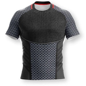 Proveedor de Uniformes de Rugby Transpirables con Impresión Personalizada, Conjunto de Camiseta y Pantalones Cortos de Alto Rendimiento para Clubes y Escuelas, Pedidos al por Mayor, 100% Personalizado - Product Image 1