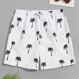 Pantalones Cortos de Malla para Hombre, Transpirables y Cómodos, 100% Poliéster, Diseño con Costura Interior de 5 Pulgadas, Personalizables, Hasta la Rodilla - Product Image 1