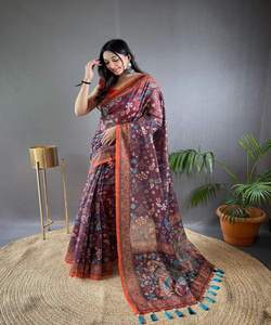 Vente en gros de la collection Surat Bridal Net Saree avec des motifs et des détails fins, parfait pour les boutiques et les magasins de mariée - Product Image 1