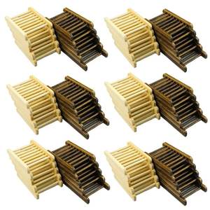 Porte-savon en bois Matériel naturel pour la vie écologique Articles de cuisine Articles d'hôtel - Product Image 5