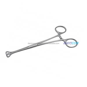 Pinzas profesionales de tejido Acic, mandíbulas de 9,5mm de ancho, 9,1/2 pulgadas - Product Image 5