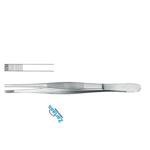 Fórceps de tejido Adlerkreutz de acero inoxidable de alta calidad, 4x5 dientes, 15cm / 6 ", fabricante de instrumentos quirúrgicos - Product Image 4