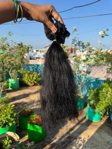 วิกผมคนอินเดียแท้สำหรับต่อผม100% ผมธรรมชาติแบบไม่ผ่านกระบวนการผมชาวอินเดียใต้ - Product Image 5