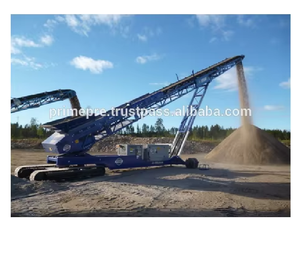 Gerbeur radial flexible à chenilles avec hauteur de décharge réglable pour un stockage efficace des matériaux dans les mines et la manutention en vrac - Product Image 4