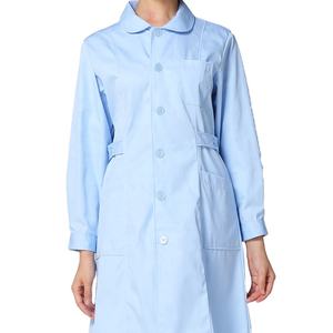 Robe d'hôpital Robe bleue de patient Robe de patient Robe fendue à manches longues Vêtements de patient rayés Pantalon de gommage - Product Image 1