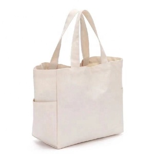 Lavable en machine sophistiqué résistant à la déchirure coton tissé réutilisable GOTS certifié épaule sacs d'épicerie à la mode en vente - Product Image 4