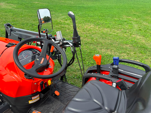 Tracteur agricole Top EK1-261 25 CV 4x4 à transmission par engrenages, haute sécurité, roues rouges - Product Image 6