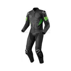 Traje de cuero para motocicleta con armadura de cuerpo completo y diseño de carreras para una máxima protección Traje de cuero para motocicleta profesional - Product Image 4