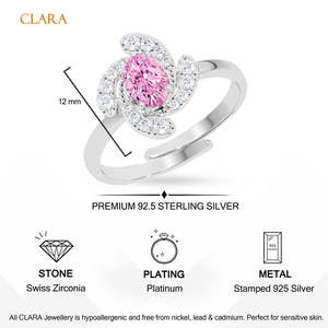 Anillos de Plata de Ley 925 de Primera Calidad para Mujer, Chapados en Rodio con Diamantes de Corte Princesa Ovalados, Joyería Fina, Tipo Anillo para Hombre - Product Image 5