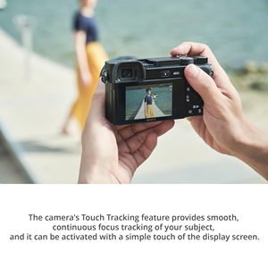 Appareil photo hybride APS-C A6100 d'occasion avec objectifs 16-50 mm et 55-210 mm, 2 cartes SD et kit d'accessoires - Product Image 5