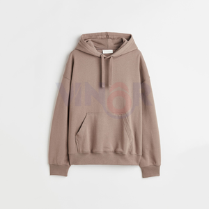 Venta al por mayor directa de fábrica: Sudadera con capucha clásica de algodón 100% de 300 g/m², corte regular, lisa, con bordado de logotipo personalizado, térmica, 2 piezas. - Product Image 1