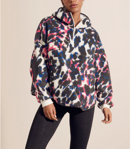 เสื้อมีฮู้ดสวมหัวทรงโอเวอร์ไซส์สำหรับผู้หญิงเสื้อมีฮู้ดทรงโอเวอร์ไซส์พลัสไซส์ทันสมัยใส่สบาย - Product Image 6