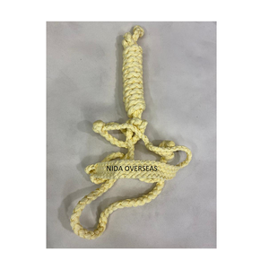 Mayorista Fabricante Mule Tape Halter Trenzado Caballo plomo cuerda y Halter Vaquero Trenzado Cuerda Caballo Halter caballo - Product Image 2