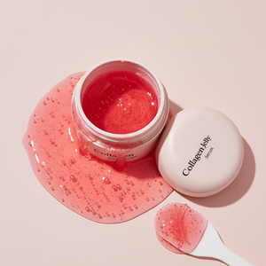 เซรั่มคอลลาเจนเจลลี่เค-ความงามเจลลี่สีแดงกระชับต่อต้านริ้วรอยช่วยให้ความชุ่มชื่นสารต้านอนุมูลอิสระสำหรับบำรุงผิวหน้าและลำคอ - Product Image 4