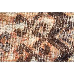 พรมวินเทจขนาดเล็ก 1.2x2.4 ฟุต (36x74 ซม.) พรมลายพรางสีน้ำตาลตุรกี - Product Image 5