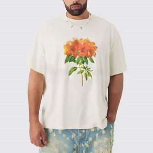 T-shirt Homme Tendance 100% Coton Haute Qualité Anti-Plis Respirant Écologique Col Rond Coupe Ample Imprimé – Nouvelle Collection - Product Image 2