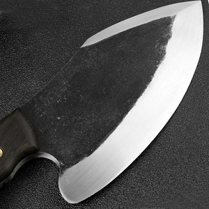 Couteau de chef JEXMOO, fait main, en acier carbone, multifonctionnel, avec étui en cuir pour une utilisation en cuisine - Product Image 4