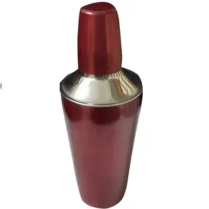 Personalização quente de metal coquetel shaker 750 ml, mistura de margarita profissional vermelha para festas em ambientes internos e externos, ornamento, imperdível