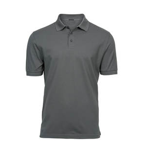 Hombres Nuevo Verano Manga Corta Casual Color Puro Solapa Polo Camisa con Bolsillo - Product Image 4