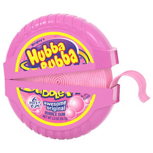 Gran valor Comprar Hubba Bubbaa Gum Awesome Original Bubble Gum Tape Paquete a granel de 24 rollos - Product Image 1