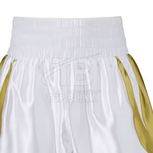Pantalones cortos de lucha con estampado de logotipo 2025 para entrenamiento de MMA y boxeo Cintura elástica deportiva 100% Poliéster Cintura media Pantalones cortos estampados sólidos - Product Image 4