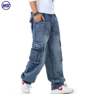 Pantalones Cargo con estampado de logotipo personalizado para hombre, pantalones masculinos cómodos de alta calidad con 4 bolsillos delanteros - Product Image 4