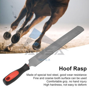 Hoof Rasp 19.29 Inch Hoof Rasp File with Handle Shoeing Rasp Low Alloy <b>Horseshoe</b> Trimming Miniature Horses Goats Donkeys Pigs - Product Image 4