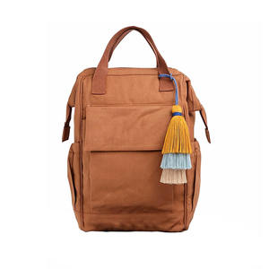 Sac à dos en toile motif écossais vintage pour adolescents et hommes sac à couches pour l'école et le travail pour bébé - Product Image 2