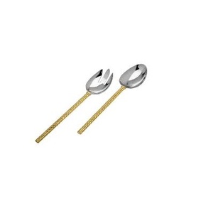 Cuchara de latón más vendida Utensilios Cubiertos Fabricante al por mayor Servidor de ensalada Cuchara tenedor cuchillo de mantequilla cuchara de latón - Product Image 3