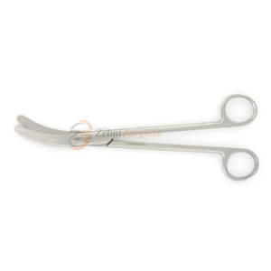 Tijeras Curvas Umbilicales Busch Profesionales Más Vendidas, Instrumentos Quirúrgicos de Acero Inoxidable ZELMI SURGICAL de Alta Calidad - Product Image 2