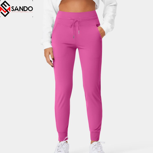 Women's Plus Size Reversible 2-Piece Yoga Apparel-High Stretch Sports Bra <b>Plaid</b> Logo <b>Shorts</b> Long Sleeves Gym Fitness Workout Set - Product Image 4