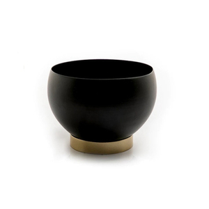 Meilleure qualité de grande taille noir or fer bols de service alimentaire jetables prix compétitif pour les événements de mariage fournitures articles - Product Image 1