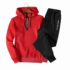 <b>Men's</b> High Quality Winter Tracksuit New Fashion Latest Design With Logo Casual Style Long Sleeve Zipper Fleece Hot Selling - Product Image 3