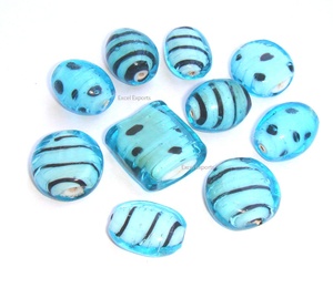 Multi-Shape Glass <b>Beads</b> for Jewelry Making Black Blue Red Crystal Loose <b>Beads</b> for DIY Necklaces & Bracelets Decoration - Product Image 2