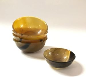 Bol en corne polie brillante de haute qualité pour le salon et la décoration d'ustensiles de cuisine durables au prix de gros par HF CRAFTS - Product Image 3