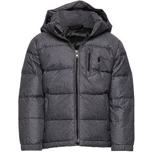 Vente en gros Veste polaire imprimée OEM personnalisée pour hommes Logo personnalisé Veste d'hiver pour hommes avec poche Veste polaire bulle pour hommes - Product Image 1