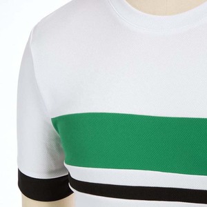 Ropa de talla grande para hombre-100% algodón poliéster personalizado contraste de color camisetas y pantalones cortos conjuntos características térmicas para el verano - Product Image 4