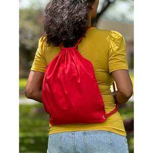 Sac à dos de sport grande capacité avec cordon de serrage, décontracté, pliable, portable, en toile Oxford légère, pour usage quotidien, sacs publicitaires US - Product Image 4